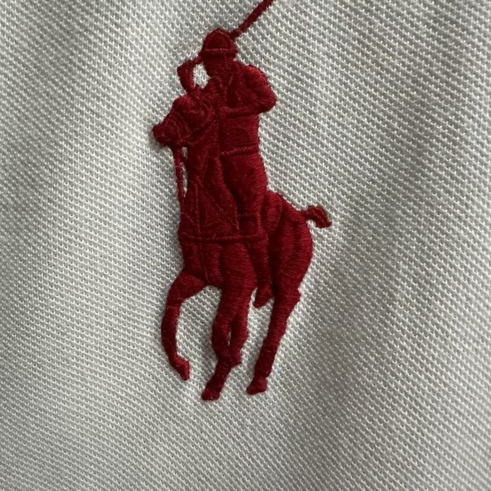 Polo Ralph Lauren Custom Slim Fit Big Pony Mesh Polo Shirt - Picture 7 of 14